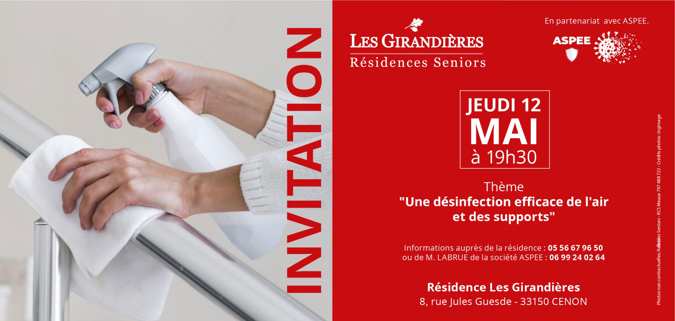 Girandières CENON - Invitation Afterwork Désinfection-01